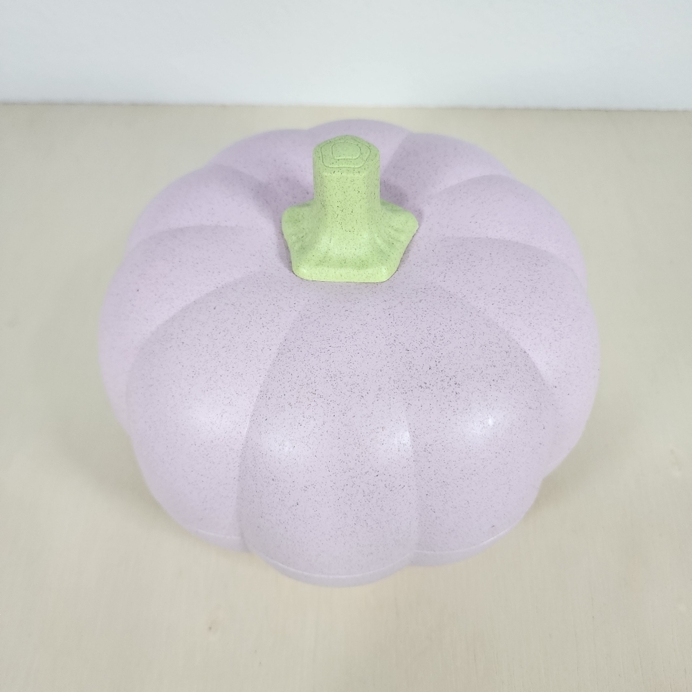 Purple Pumpkin Decor